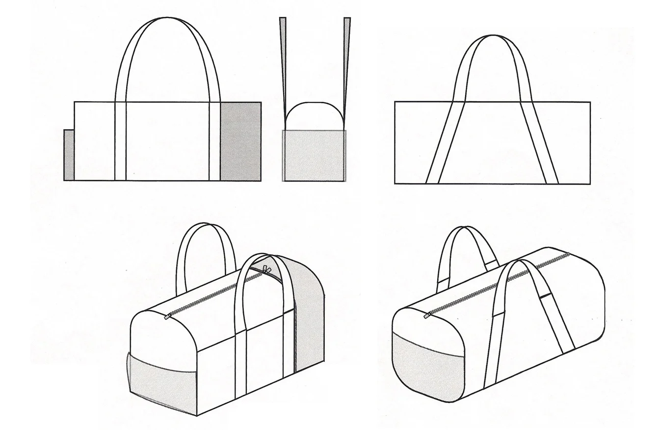 Assembly Drawings: Gym Bags