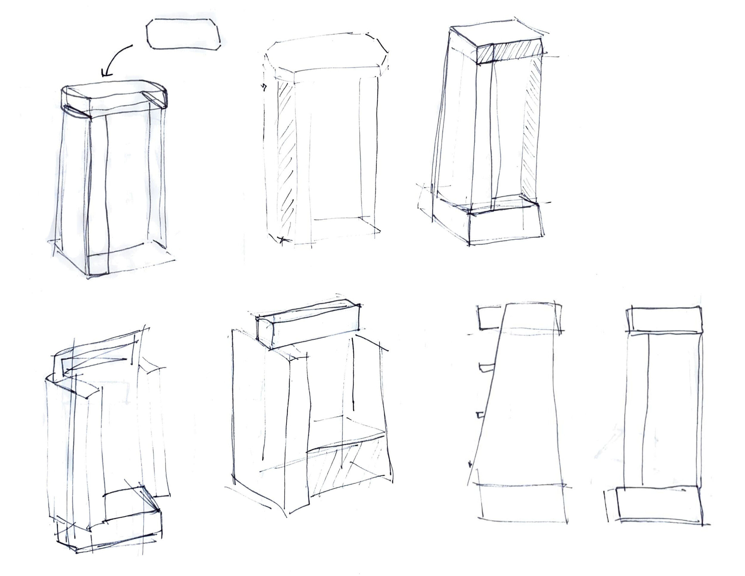 Floorstand Sketches