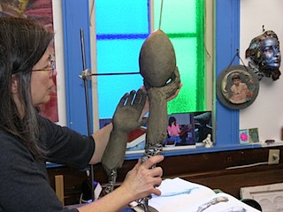 Clay sculpture