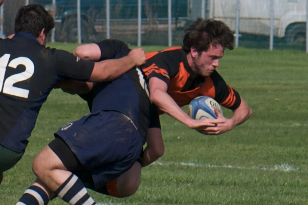 Josh Knight on the field
