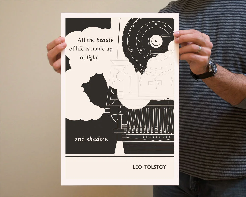 Leo Tolstoy Quote Art Print by ObviousState