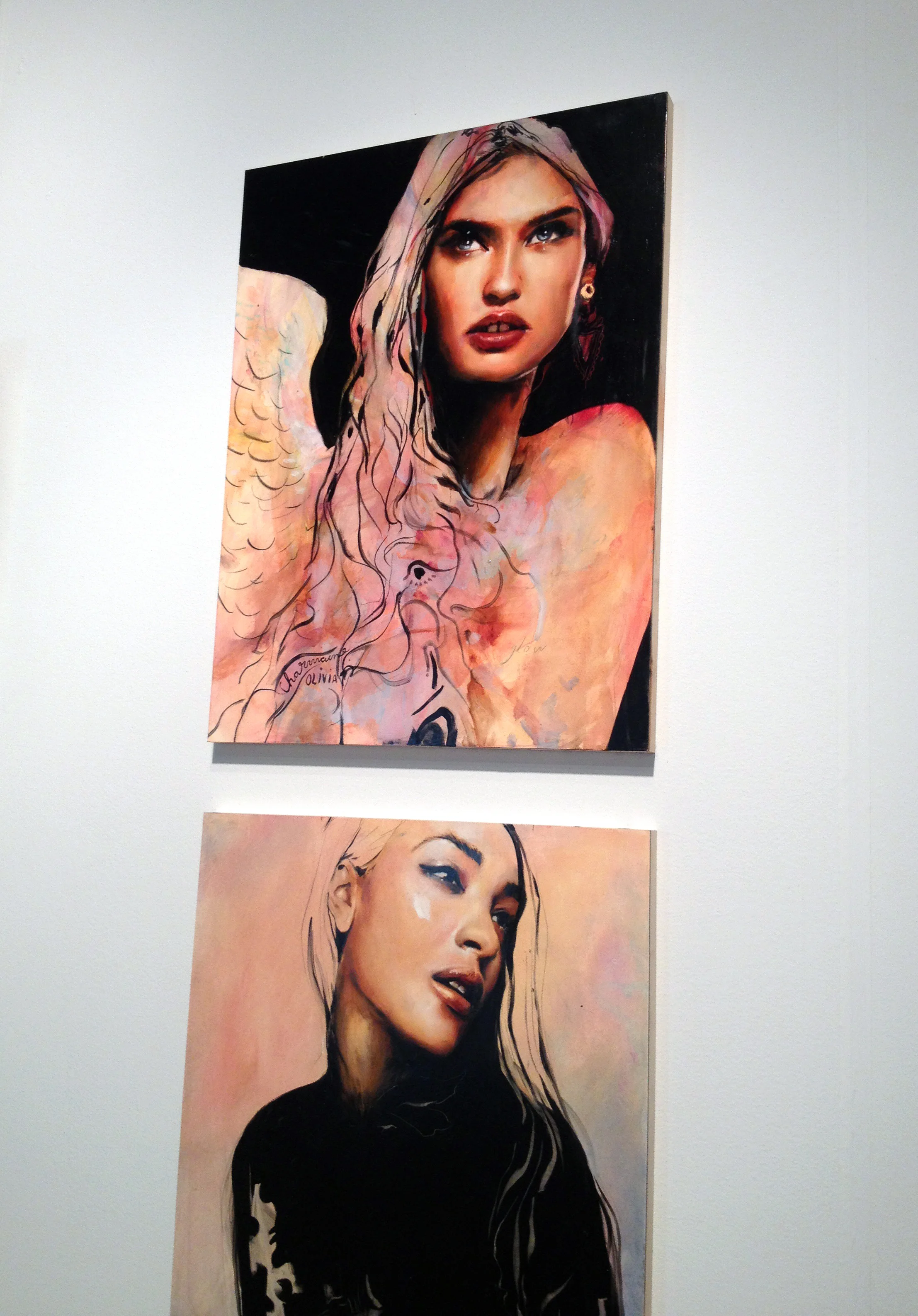 Charmaine Olivia's work was even more beautiful in person.