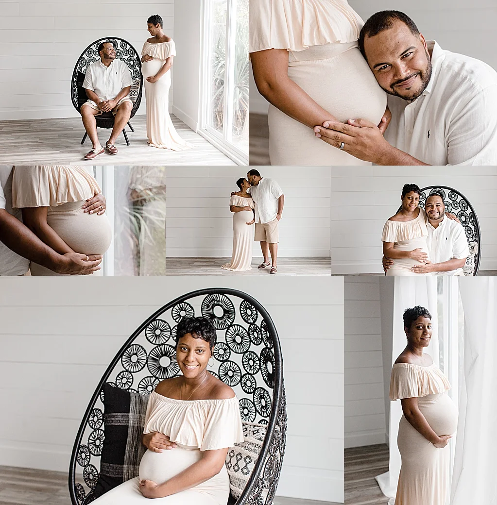 Studio Maternity Session - Annapolis, Maryland - Maternity Session