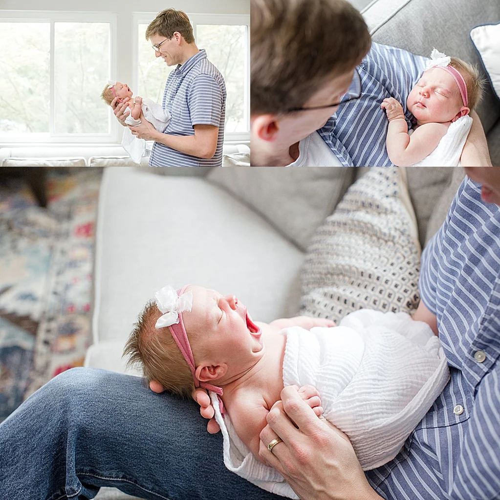 Lifestyle Newborn Session in Alexandria, Virginia