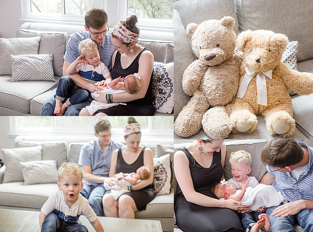 Lifestyle Newborn Session in Alexandria, Virginia