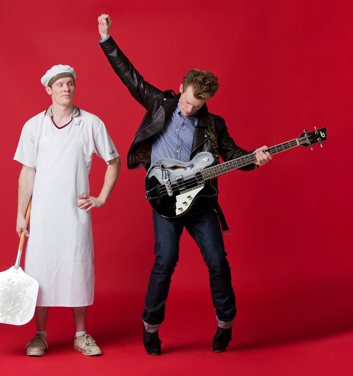 Angus Stewart, baker and bass guitarist, for Adelaide* Magazine