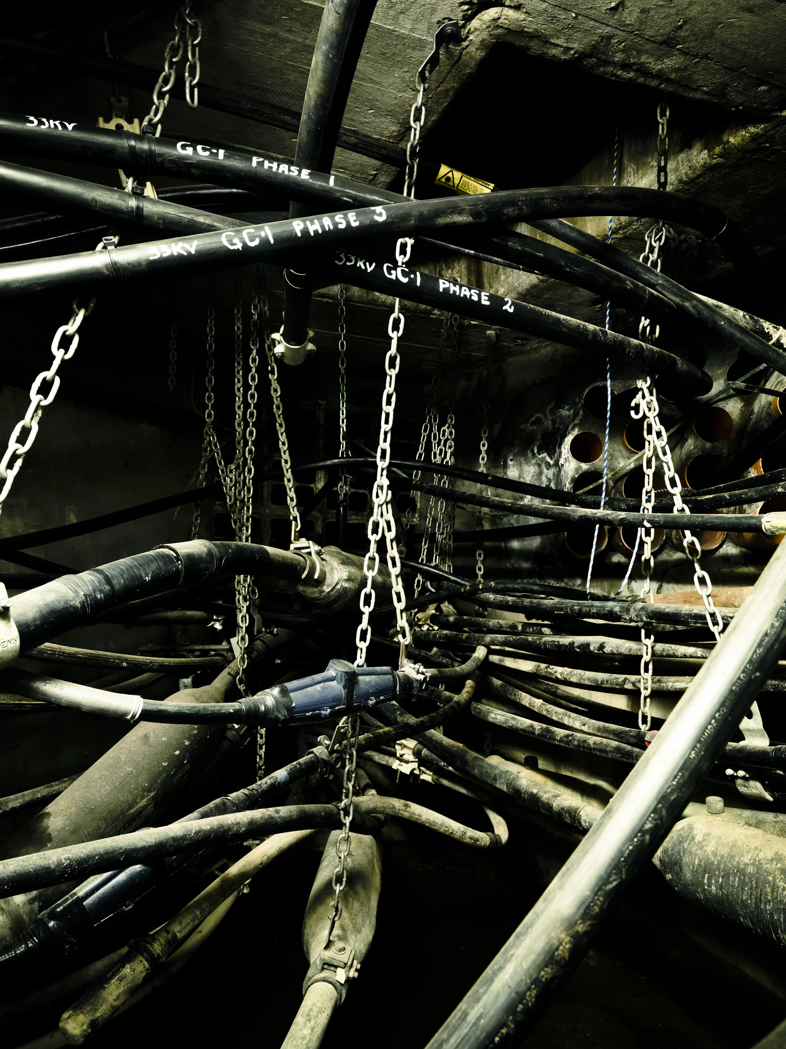 HV Cables and Manhole #1, East Tce Substation