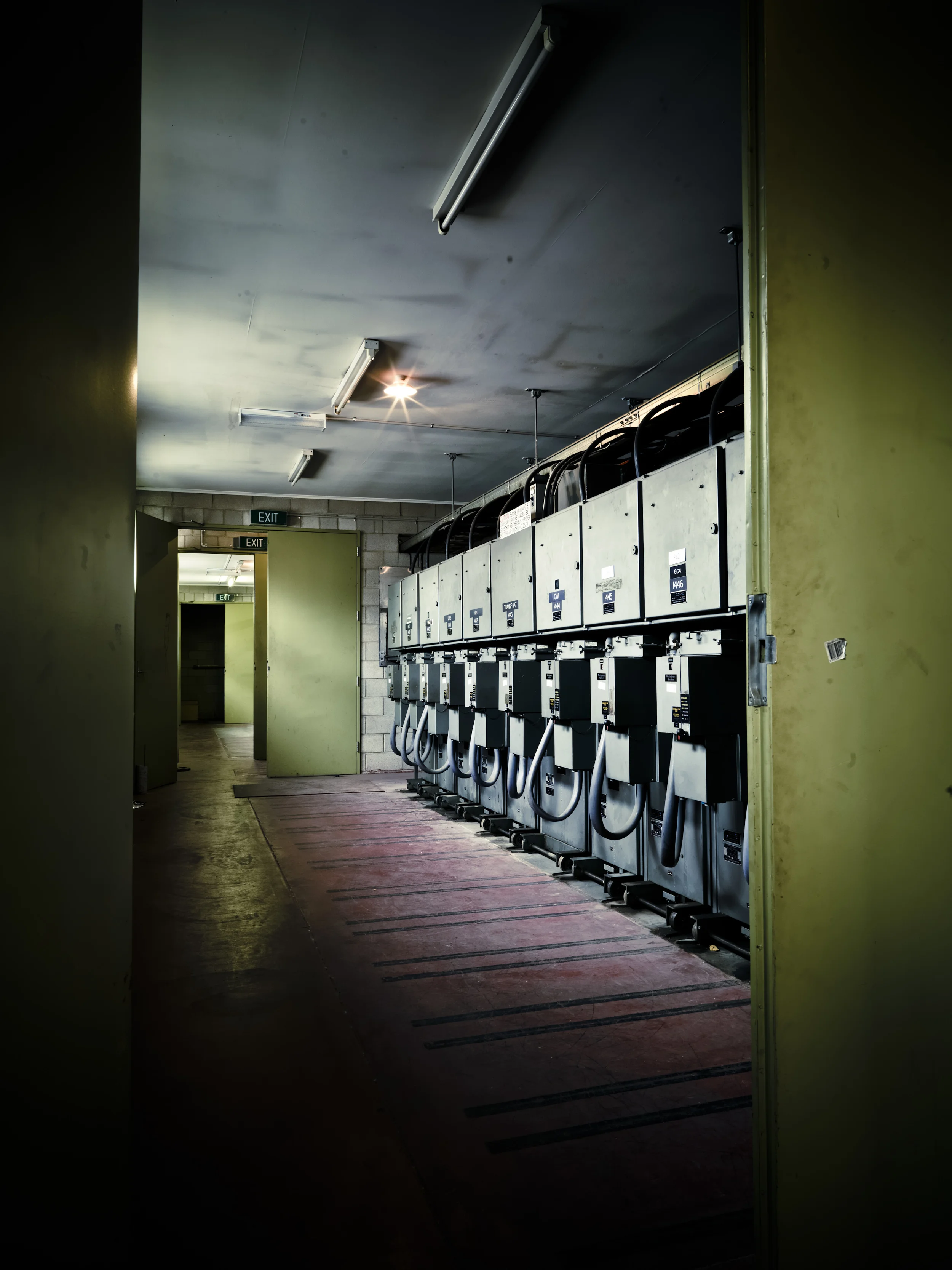 Bank of 11kV Circuit Breakers, Devonshire Place Substation