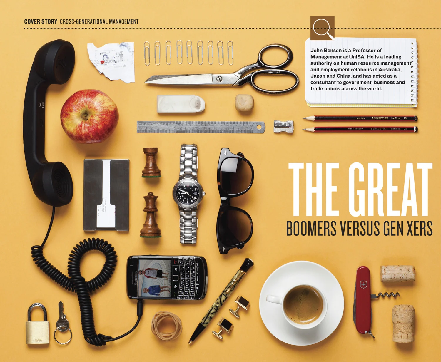 "Baby Boomers", for UniSA Business Magazine