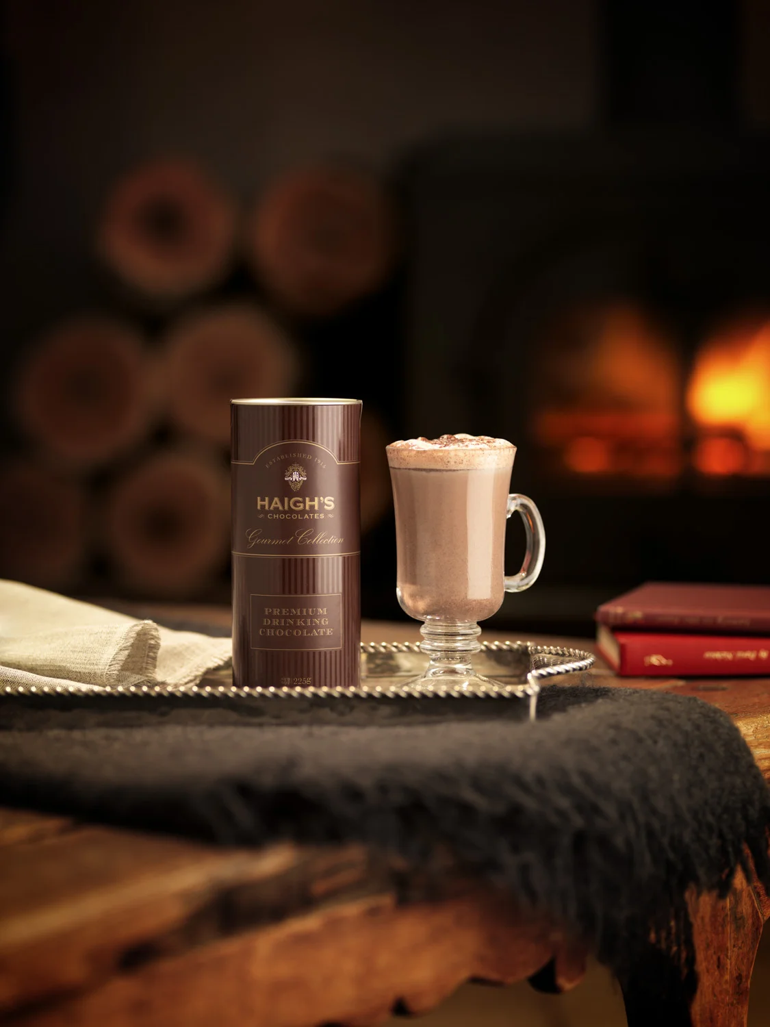 Premium Drinking Chocolate, for Haigh's Chocolates