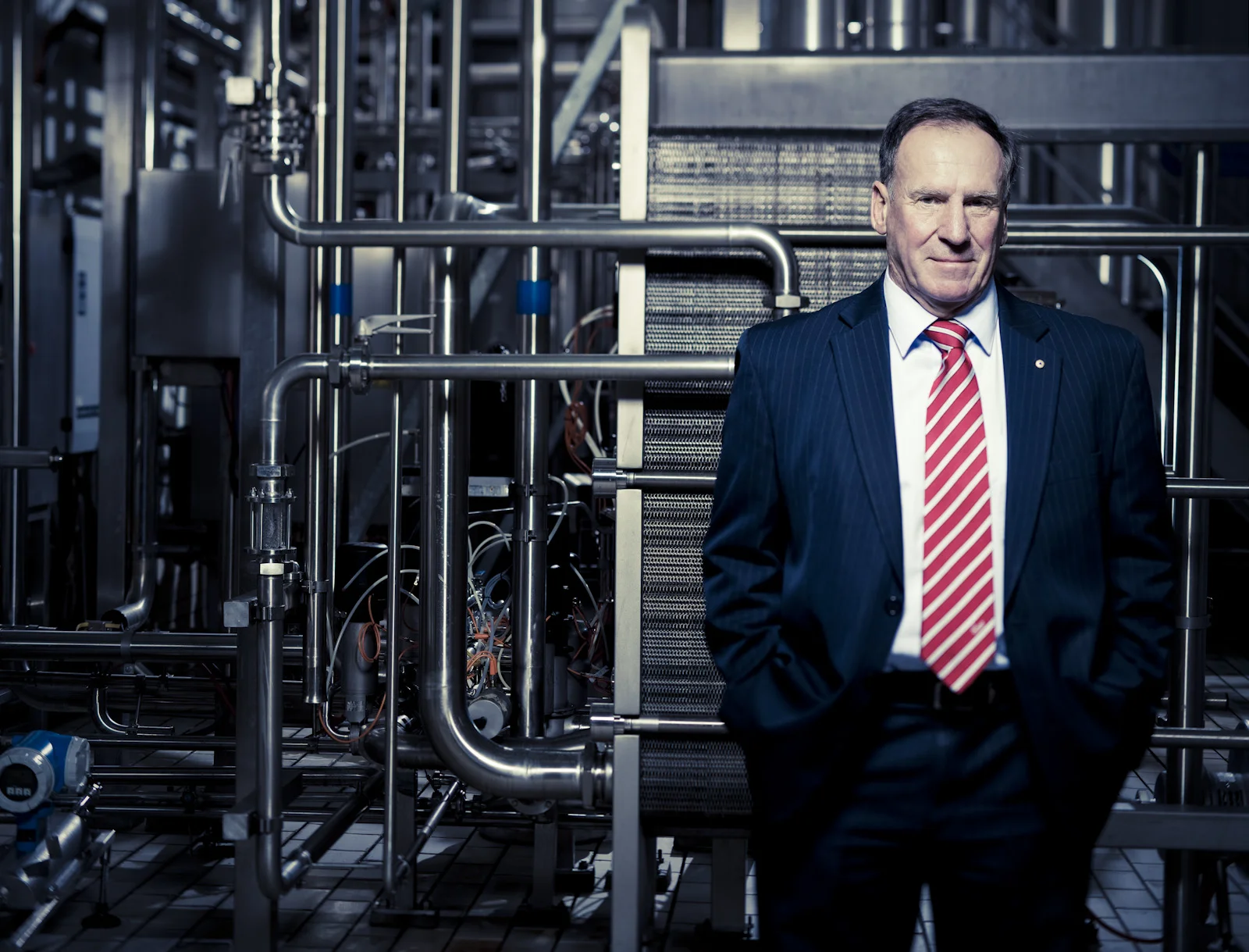 Glenn Cooper, Chairman and MD of Coopers Brewery, for 'In the Black' Magazine