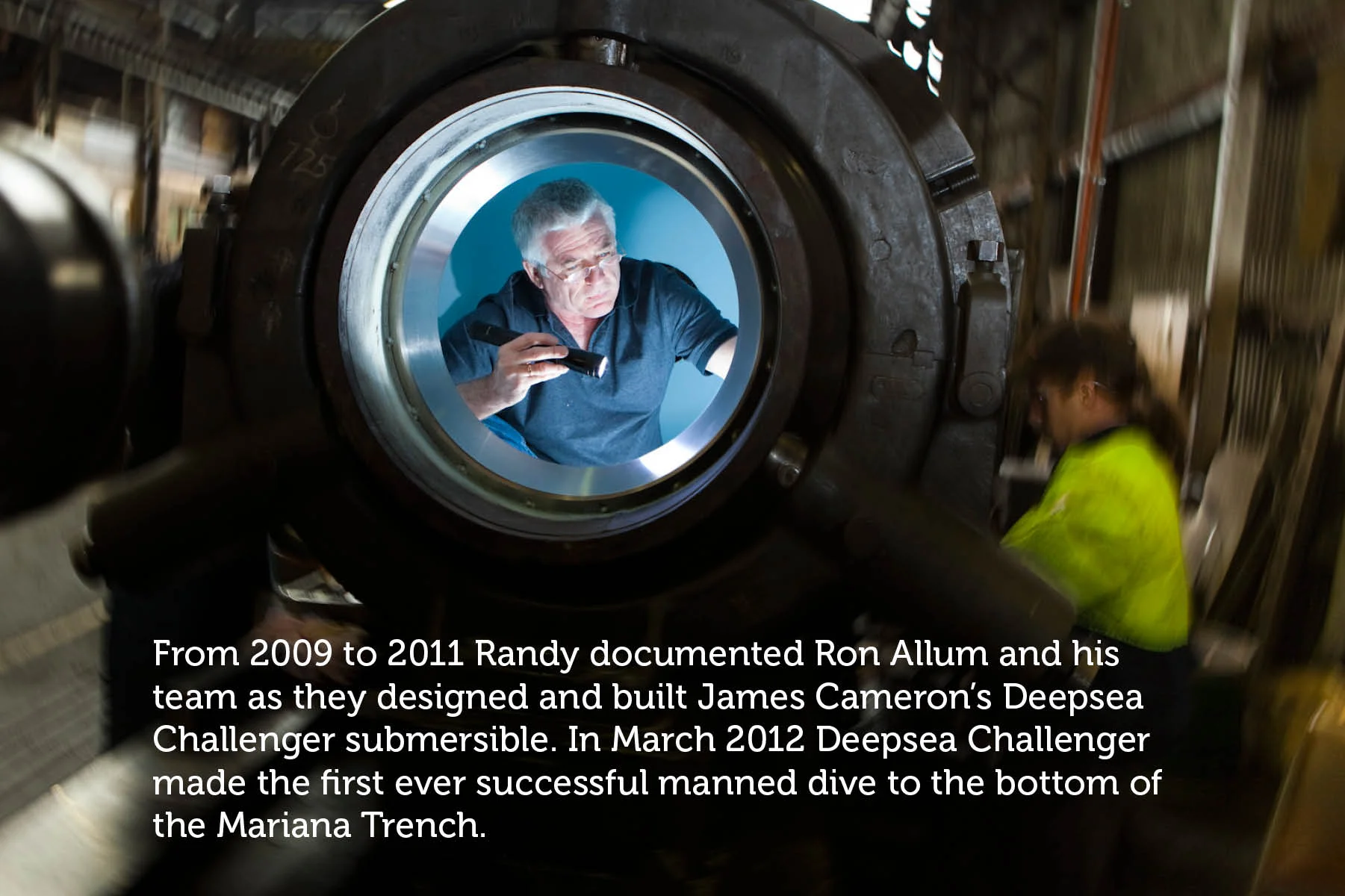 All images in this series are © 2013 DEEPSEA CHALLENGE, National Geographic. All rights reserved.