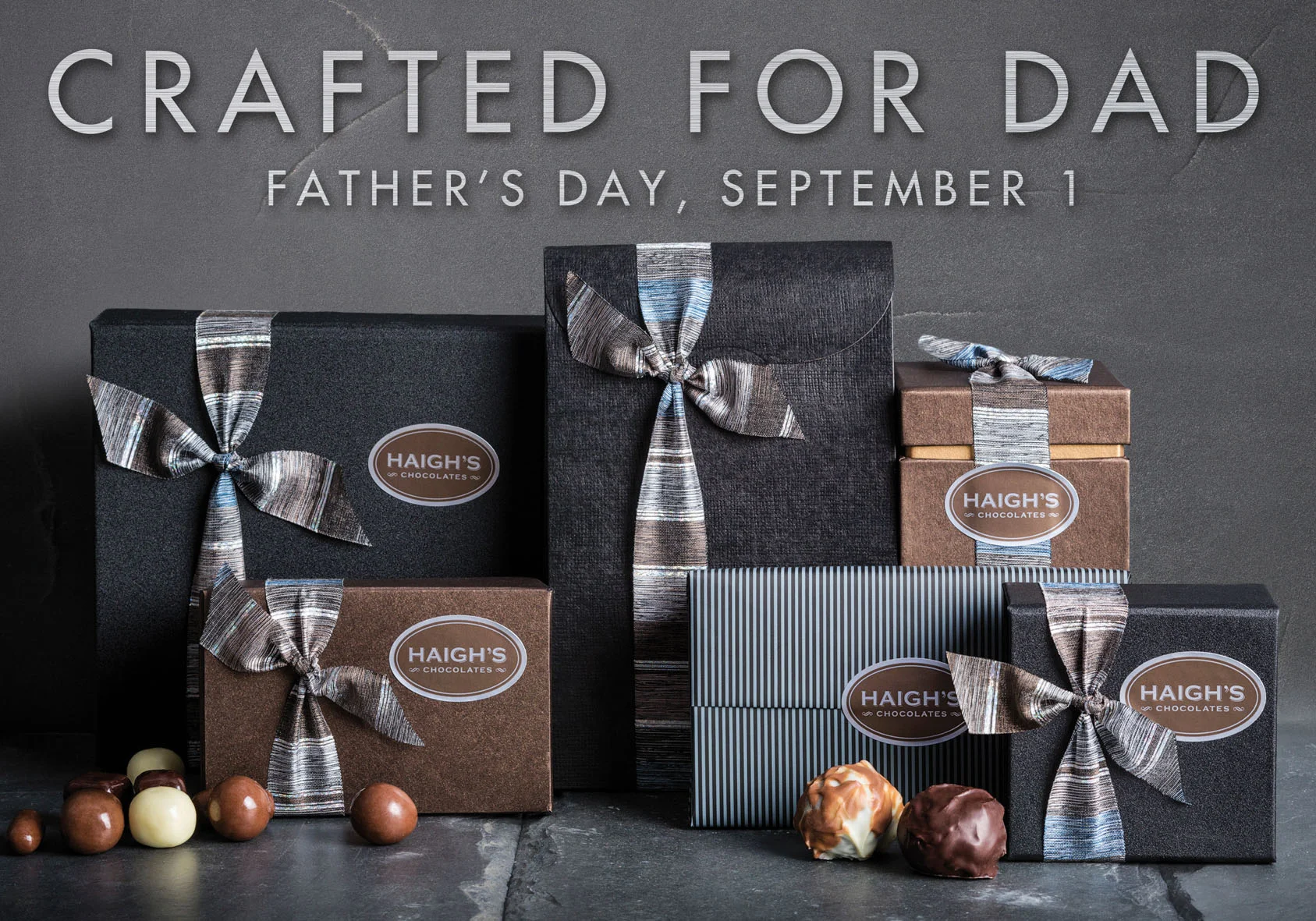 Father's Day 2013, for Haigh's Chocolates