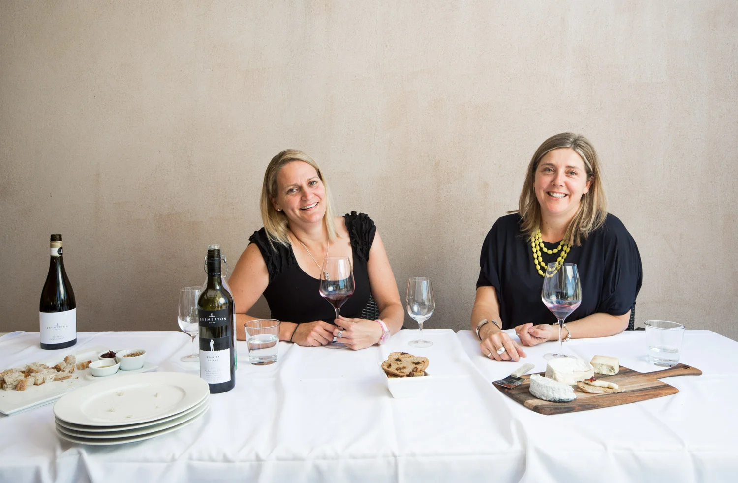Sisters Lucy and Rebecca Willson, marketing manger and winemaker, for Bremerton Wines