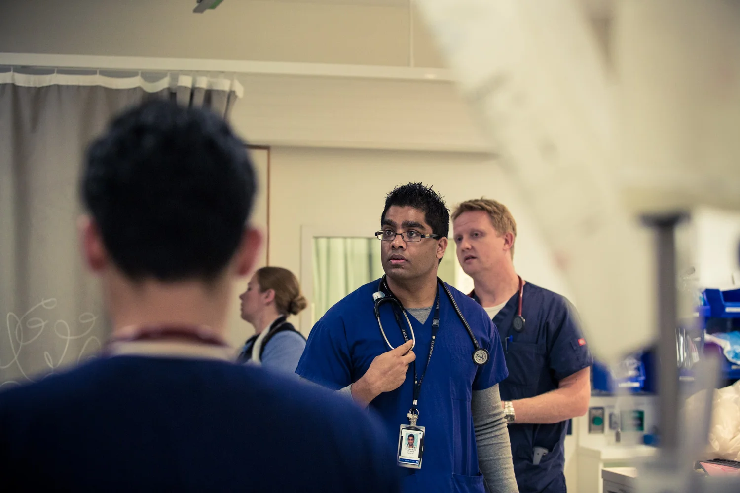 A night shift with staff at the Flinders Medical Centre Emergency Department for the Southern Adelaide Local Health Network.