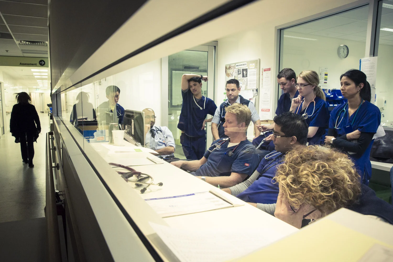 A night shift with staff at the Flinders Medical Centre Emergency Department for the Southern Adelaide Local Health Network.
