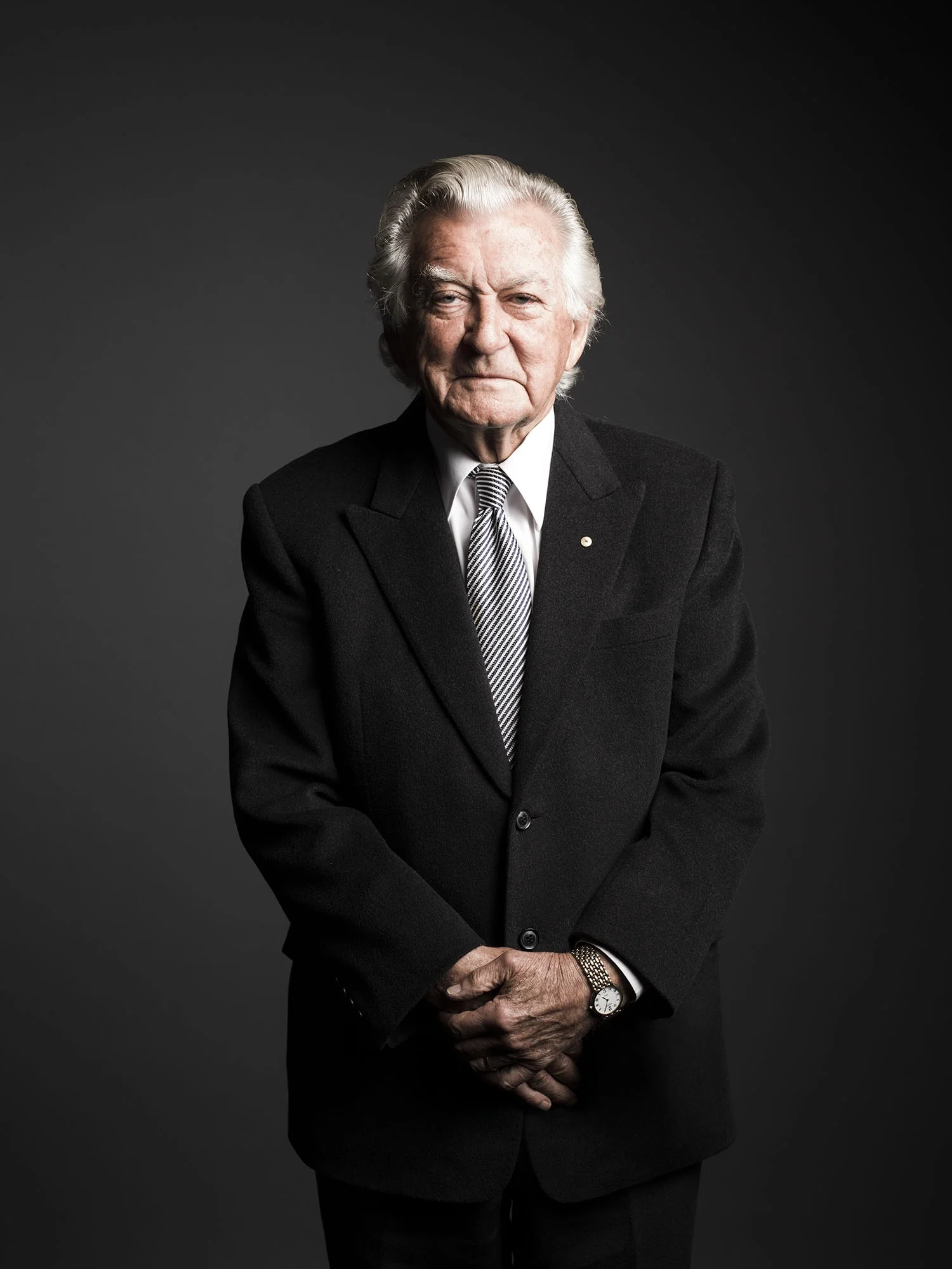 The Right Honorable Bob Hawke, official portrait for the 10 year anniversary of the Bob Hawke Prime Ministerial Centre, UniSA