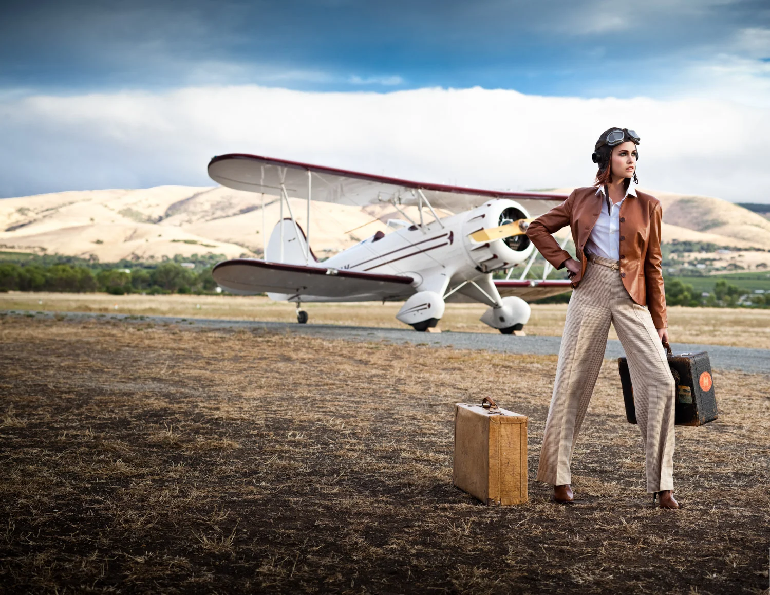 Travel Fashion for "Adelaide Magazine*", styling by Denise Jones, H+M by Dale Dorning