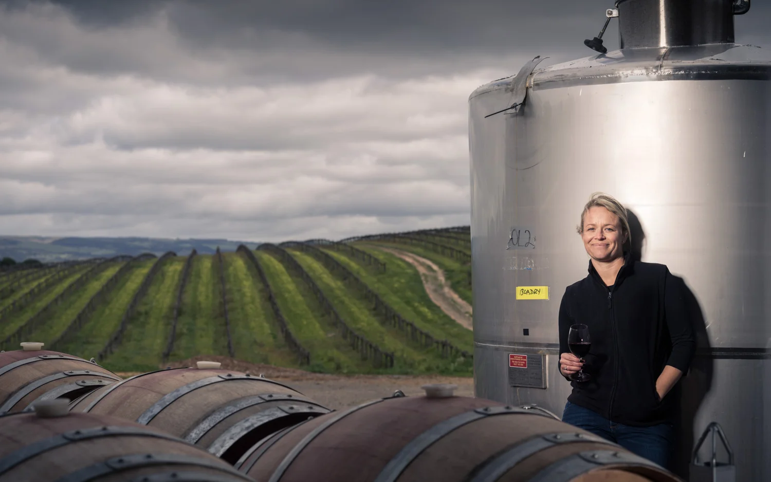 Corrina Wright, Chief Winemaker at Oliver's Taranga, for Dan Murphy
