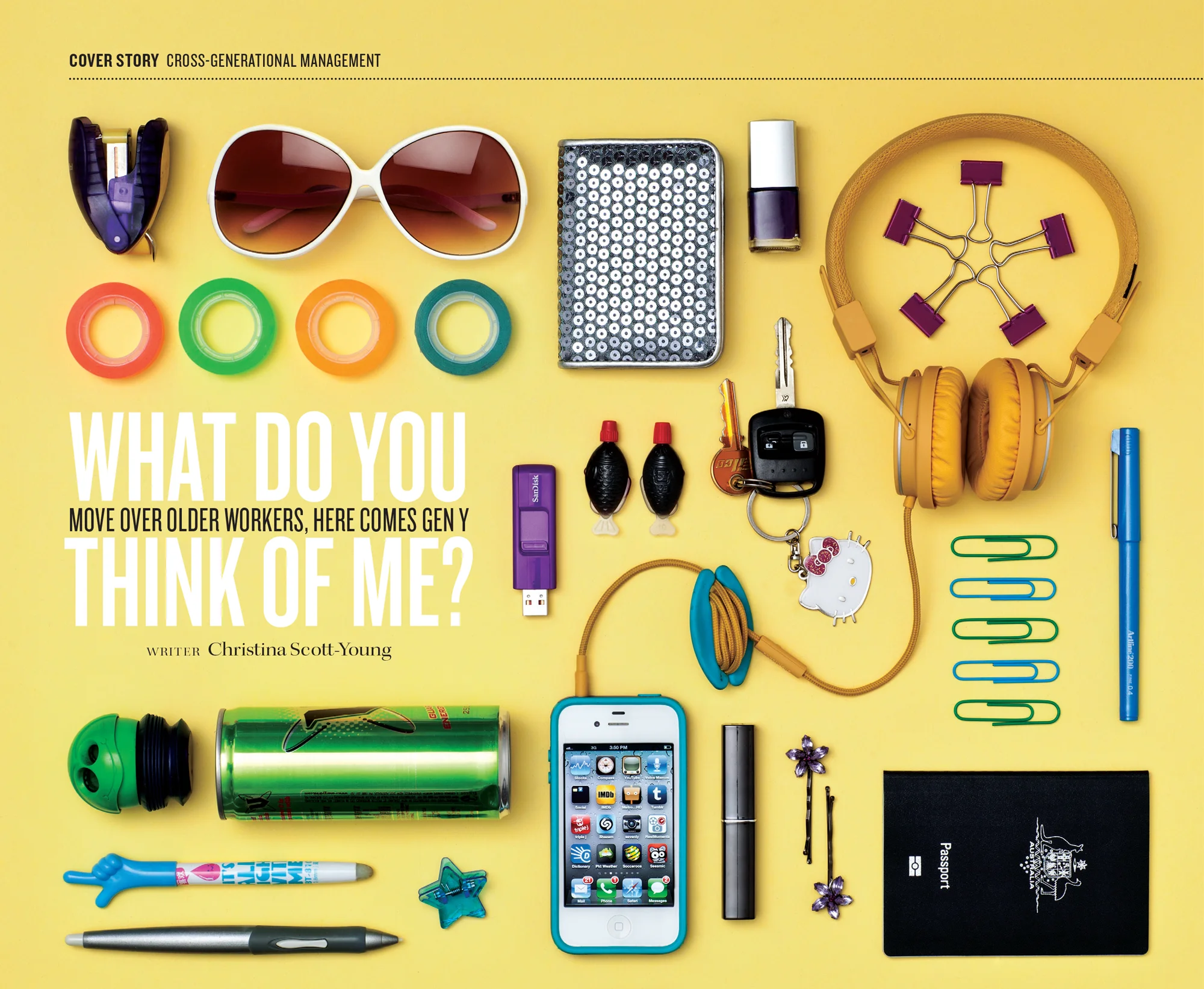 'Gen Y' for UniSA Business Magazine (Culdesac Creative)