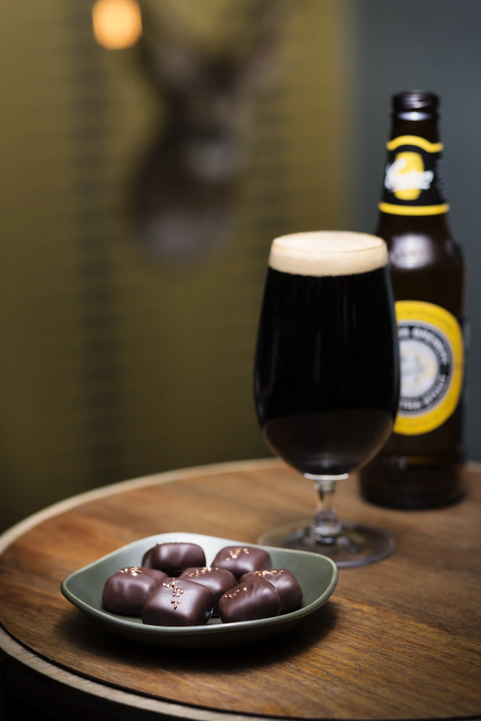 Cooper's Stout Ganache for Haigh's Chocolates