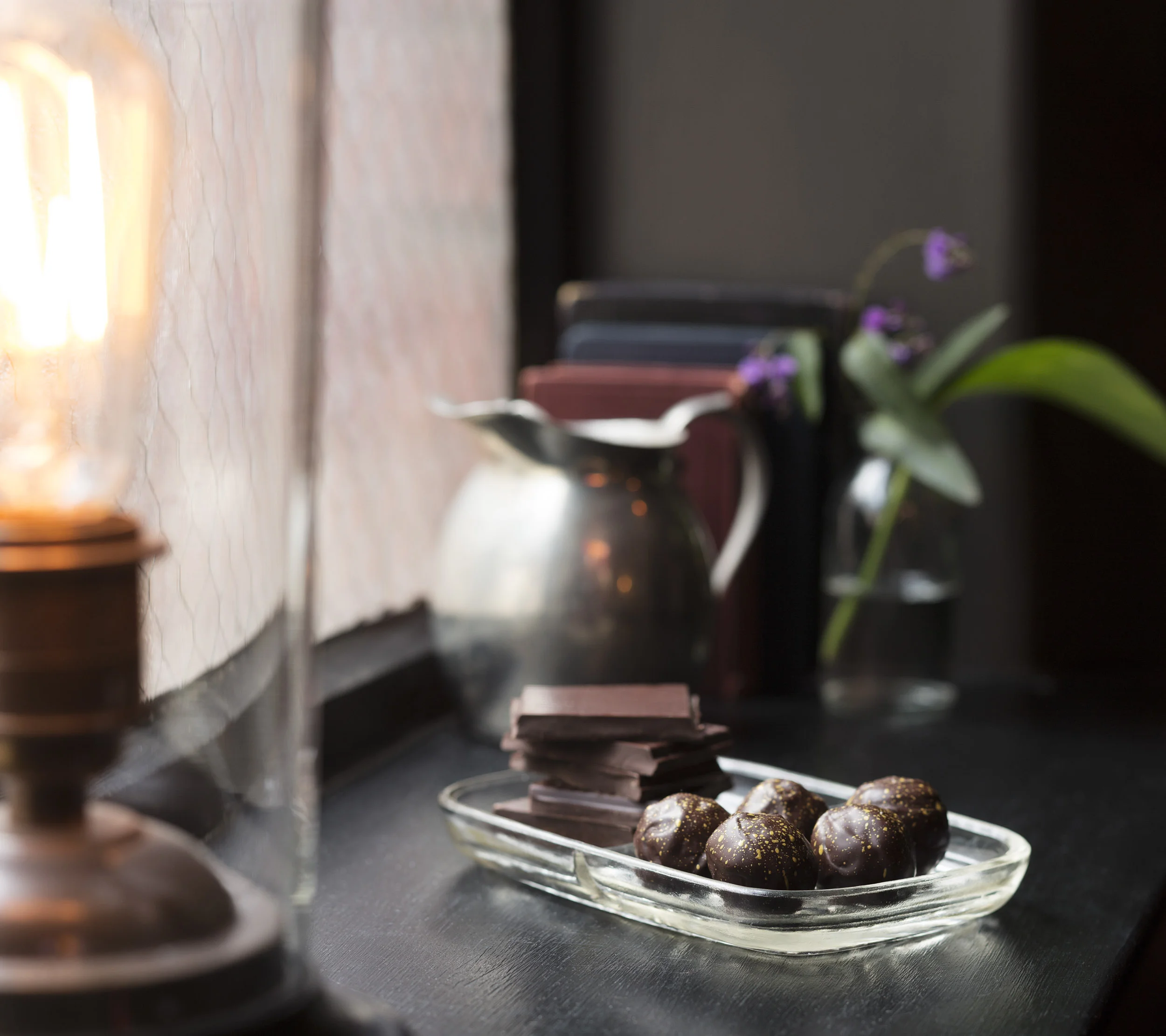 70% Dark Chocolate Truffle, for Haigh's Chocolates