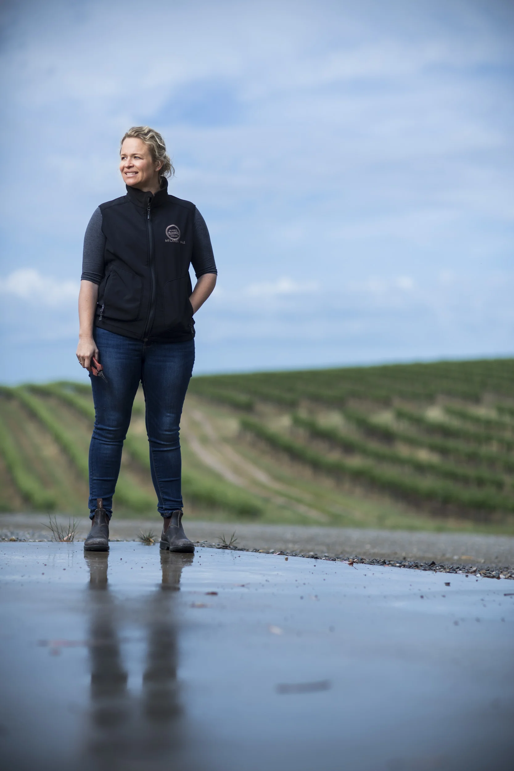 CORRINA WRIGHT, WINEMAKER AT OLIVER'S TARANGA, McLaren Vale FOR DAN MURPHY