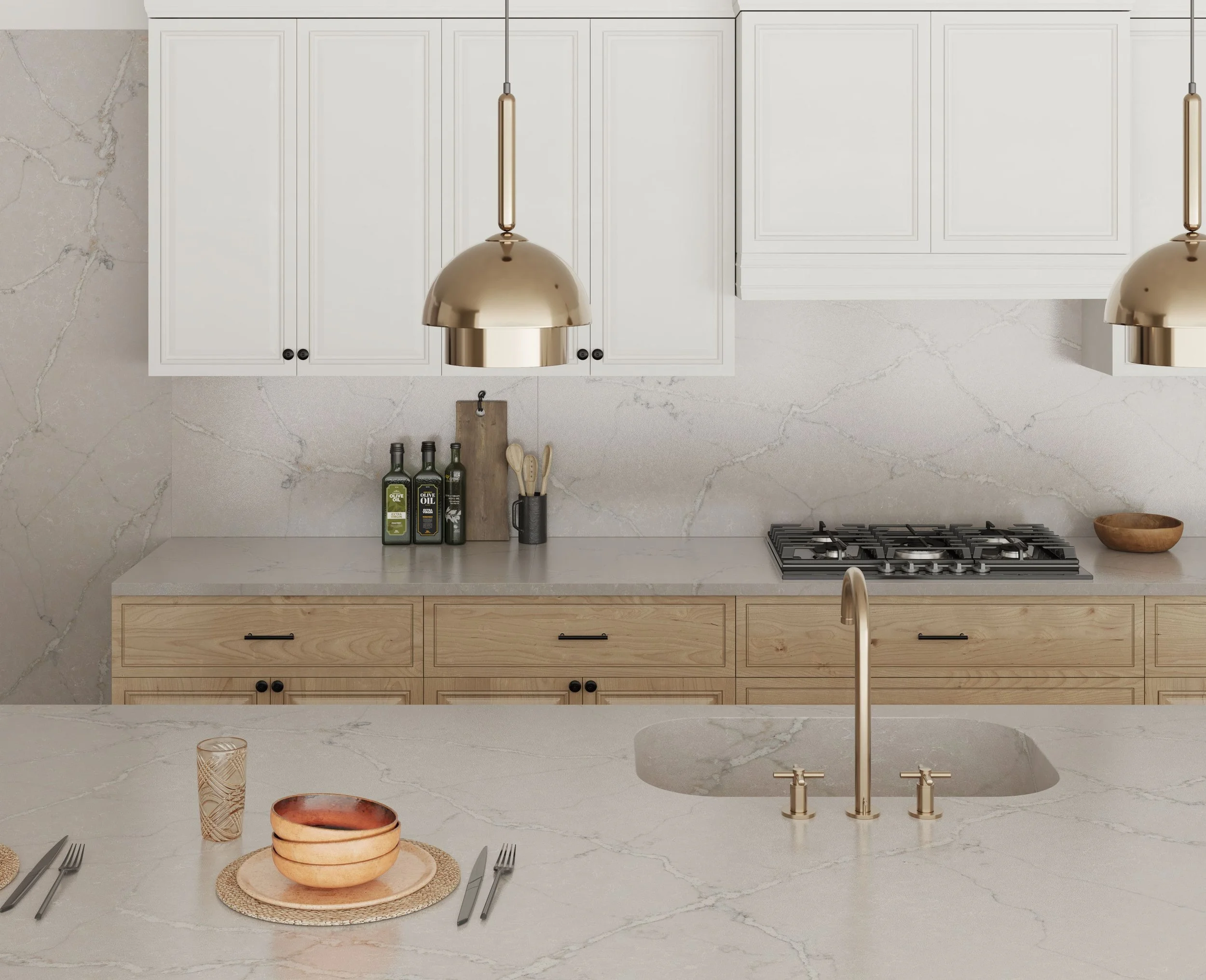 Comptoir de Quartz Silestone | Granite au Sommet