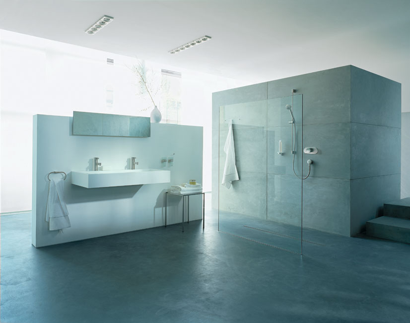 Comptoir de salle de bain moderne