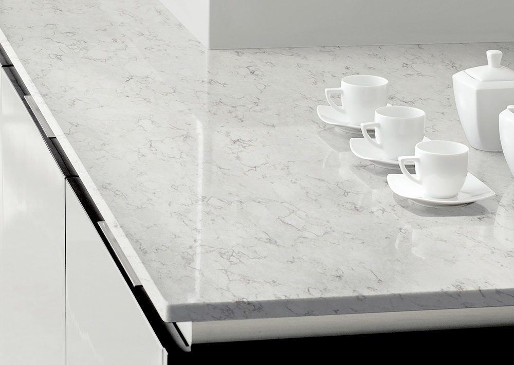 Quartz Countertop Silestone Nebula Orion Montreal