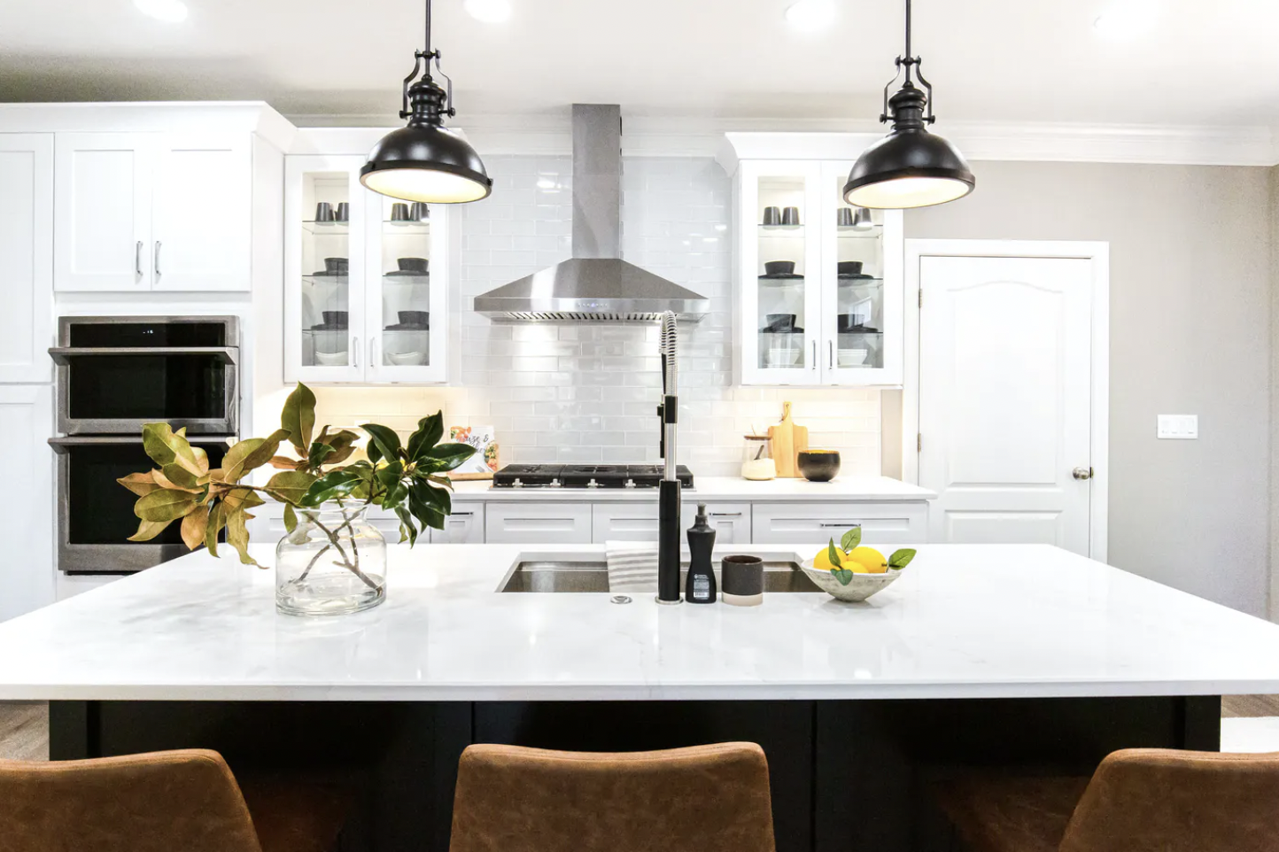 Comptoir cuisine quartz blanc Silestone