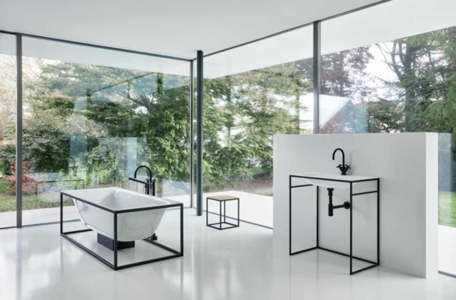 BetteLux Shape Bain avec cadre personnalisable