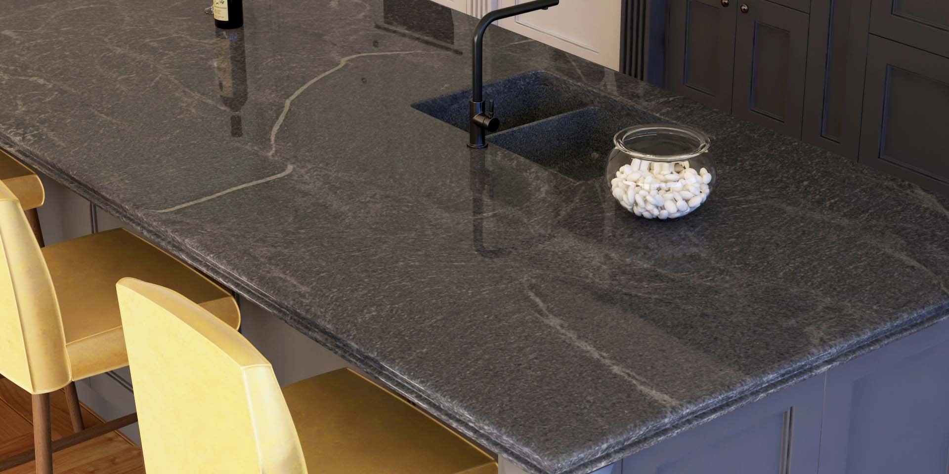 Granite Tile vs. Granite Slab Countertops