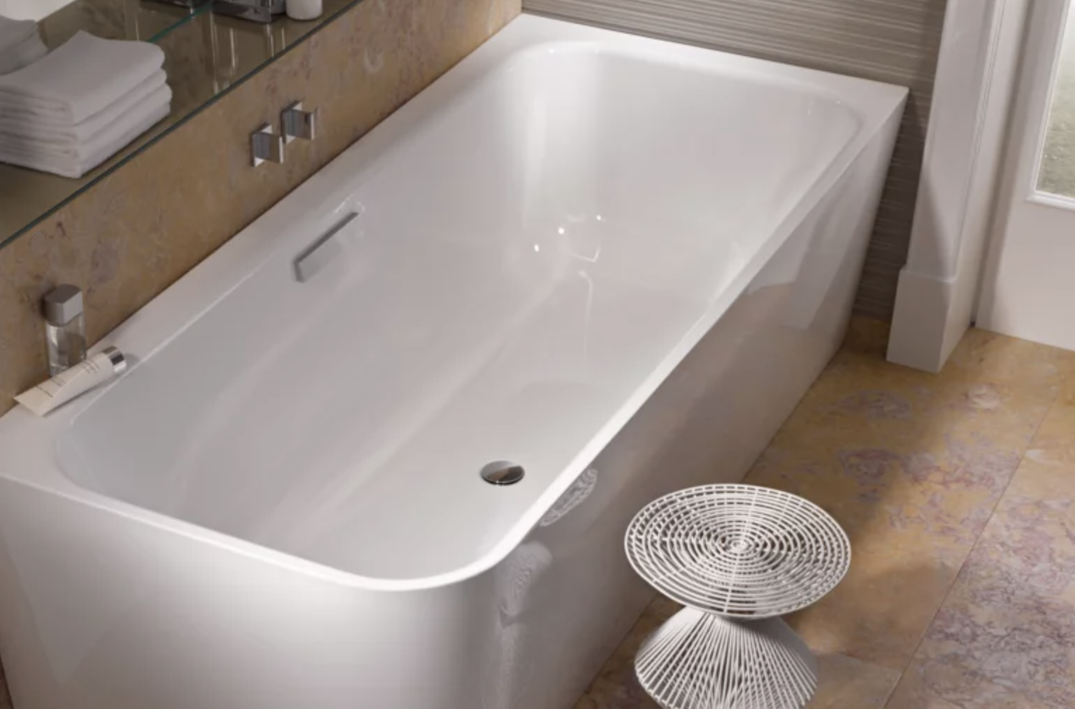 Bain avec coin arrondi BetteArt V
