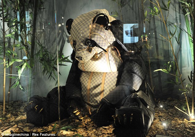 Koala bears' in Louis Vuitton Collaboration with Billie Achilleos.