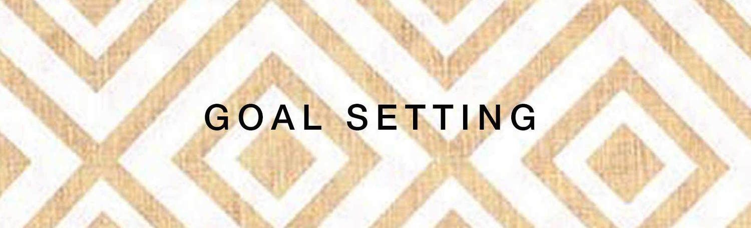 GOAL SETTING FOR SUCCESS