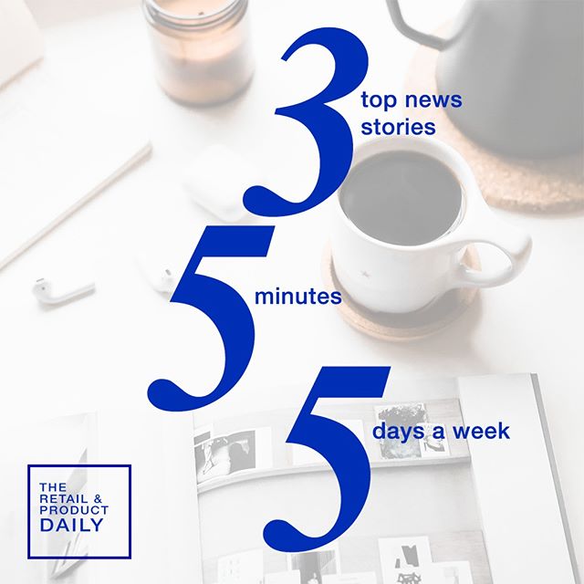🎧Subscribe on @applepodcasts @soundcloud and @spotify for a 5-minute summary of #retail and #fashionbusiness news stories.⠀⠀⠀⠀⠀⠀⠀⠀⠀
[🎙️Link in bio]