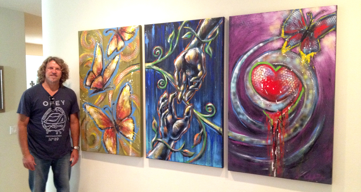 Young Family Commissioned Painting