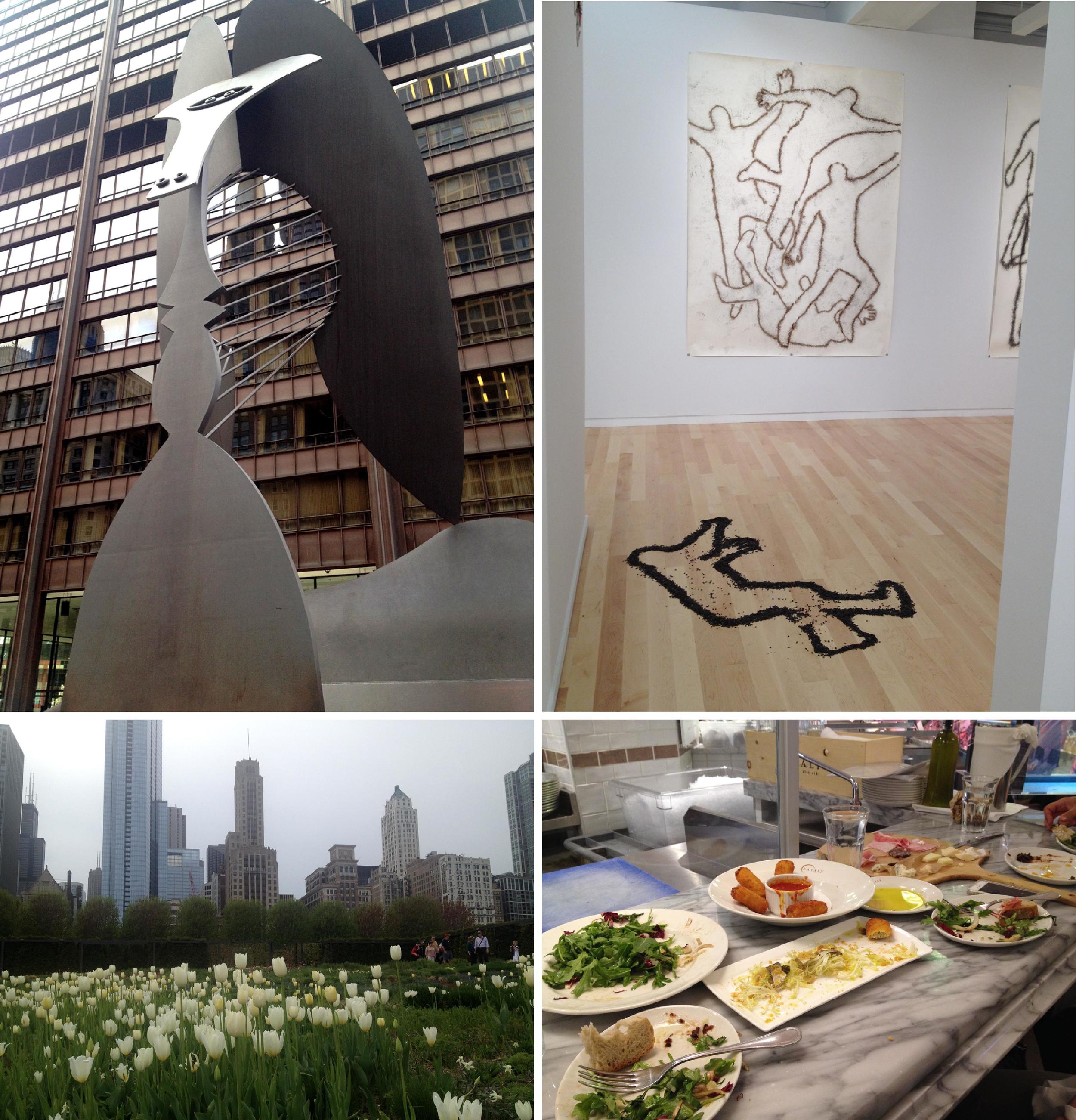 Chicago • Picasso, Miller & Shellabarger, EATaly, Millennium Park