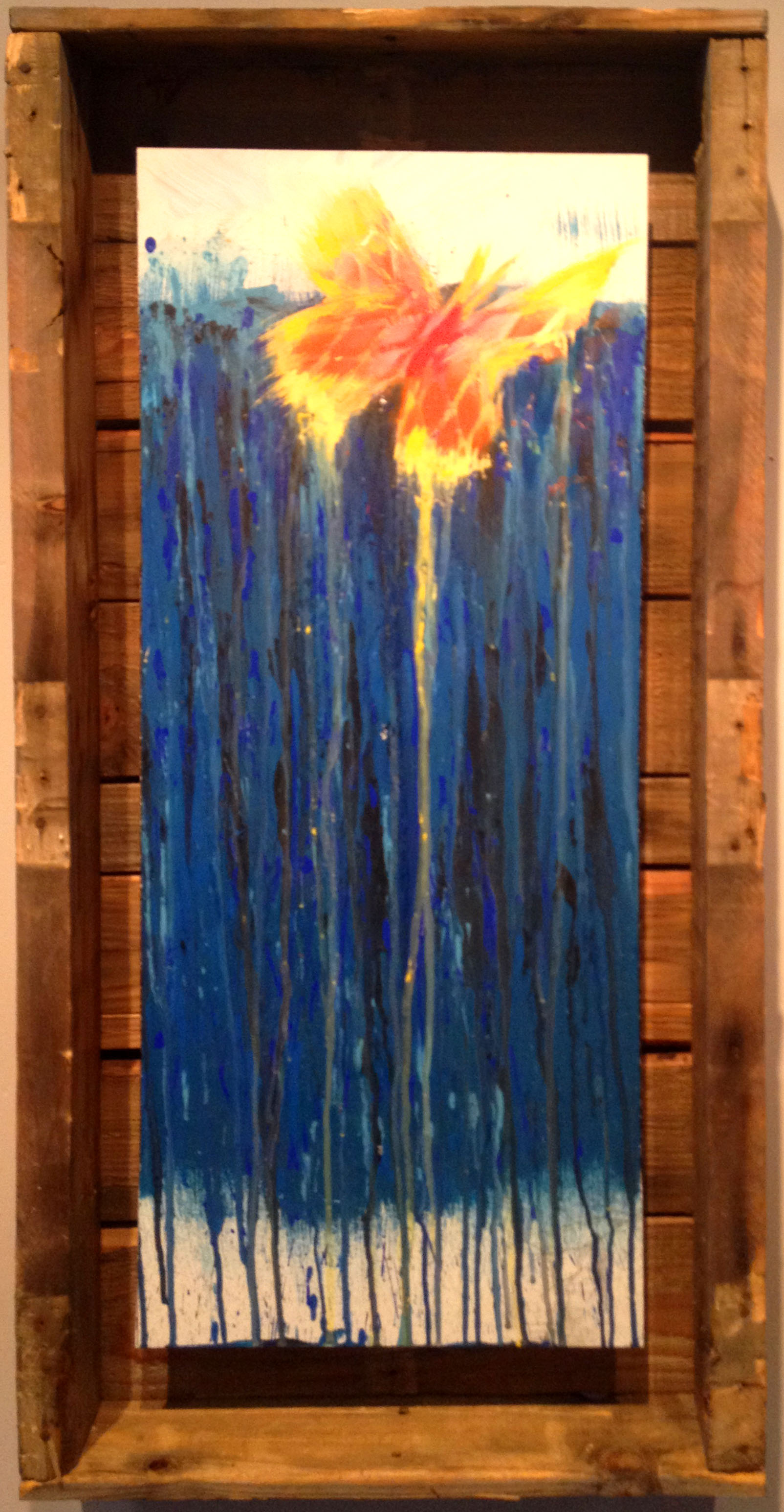 Pieces of Sky Series#2 – Orange Butterfly