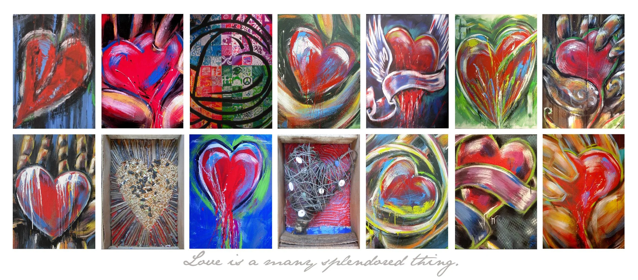 "Love is..." Giclée Print (8"x21")