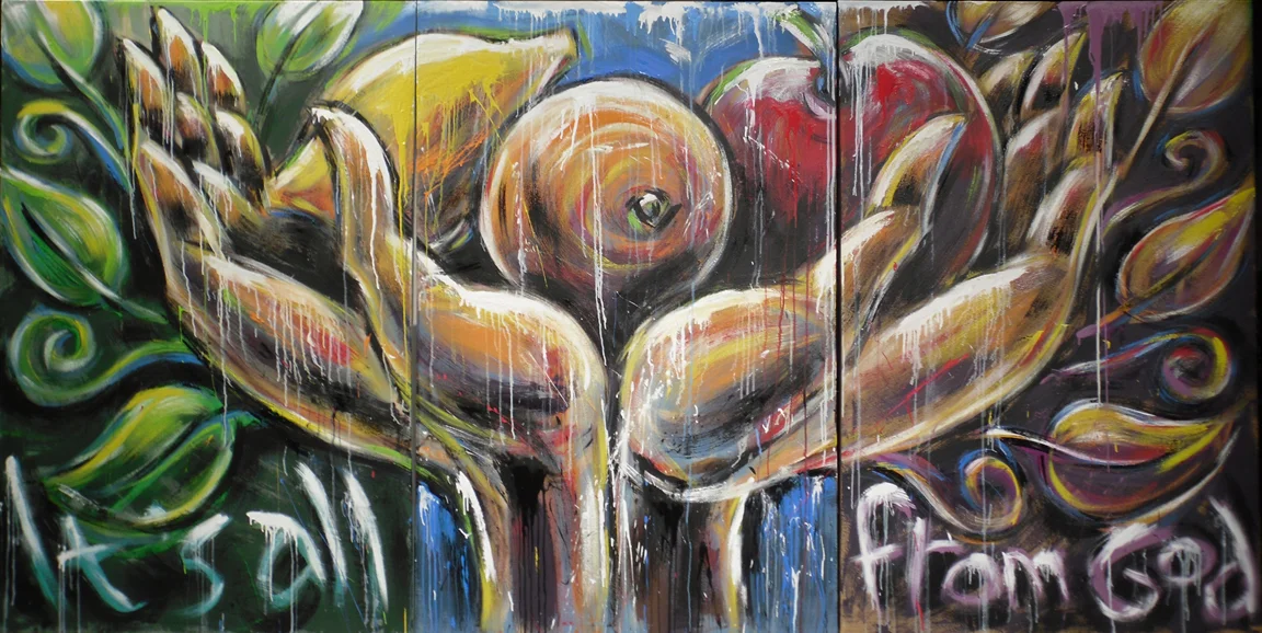 "It's All from God" Giclée Print (9.5x18.25")