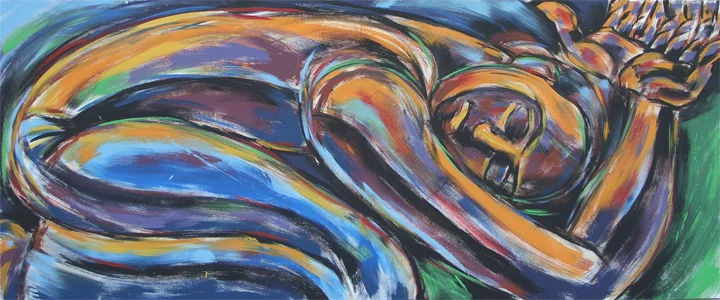 "Overcome" Giclée Print (6.5"x24")