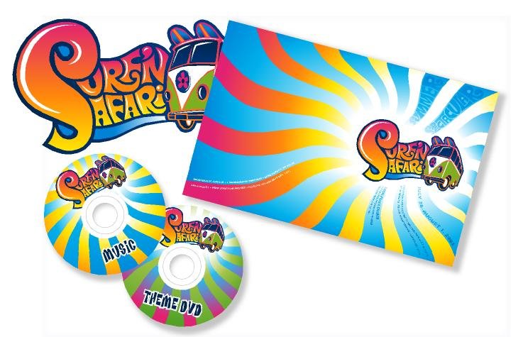 Surfin' Safari Branding, Packaging, Promotion and Illustration