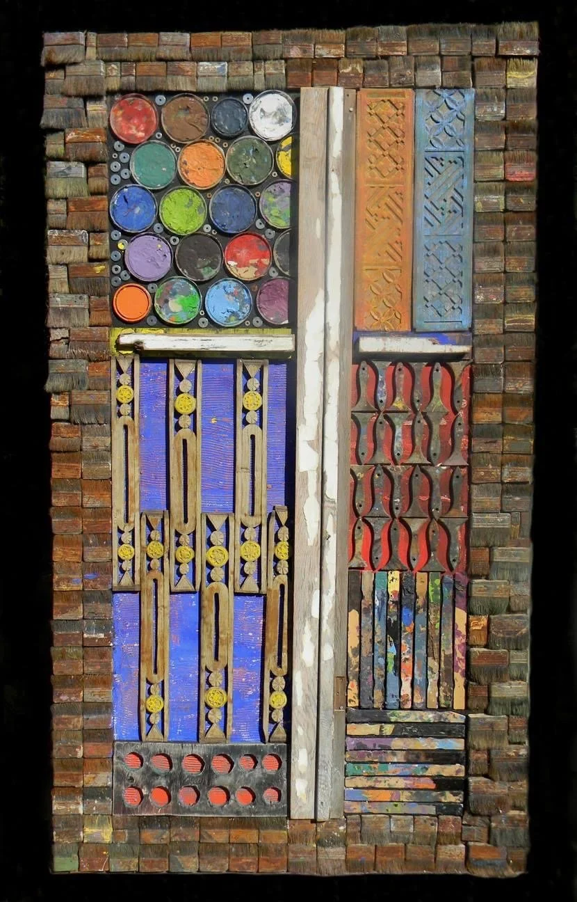 "Messy Faith" • 48" x 84"