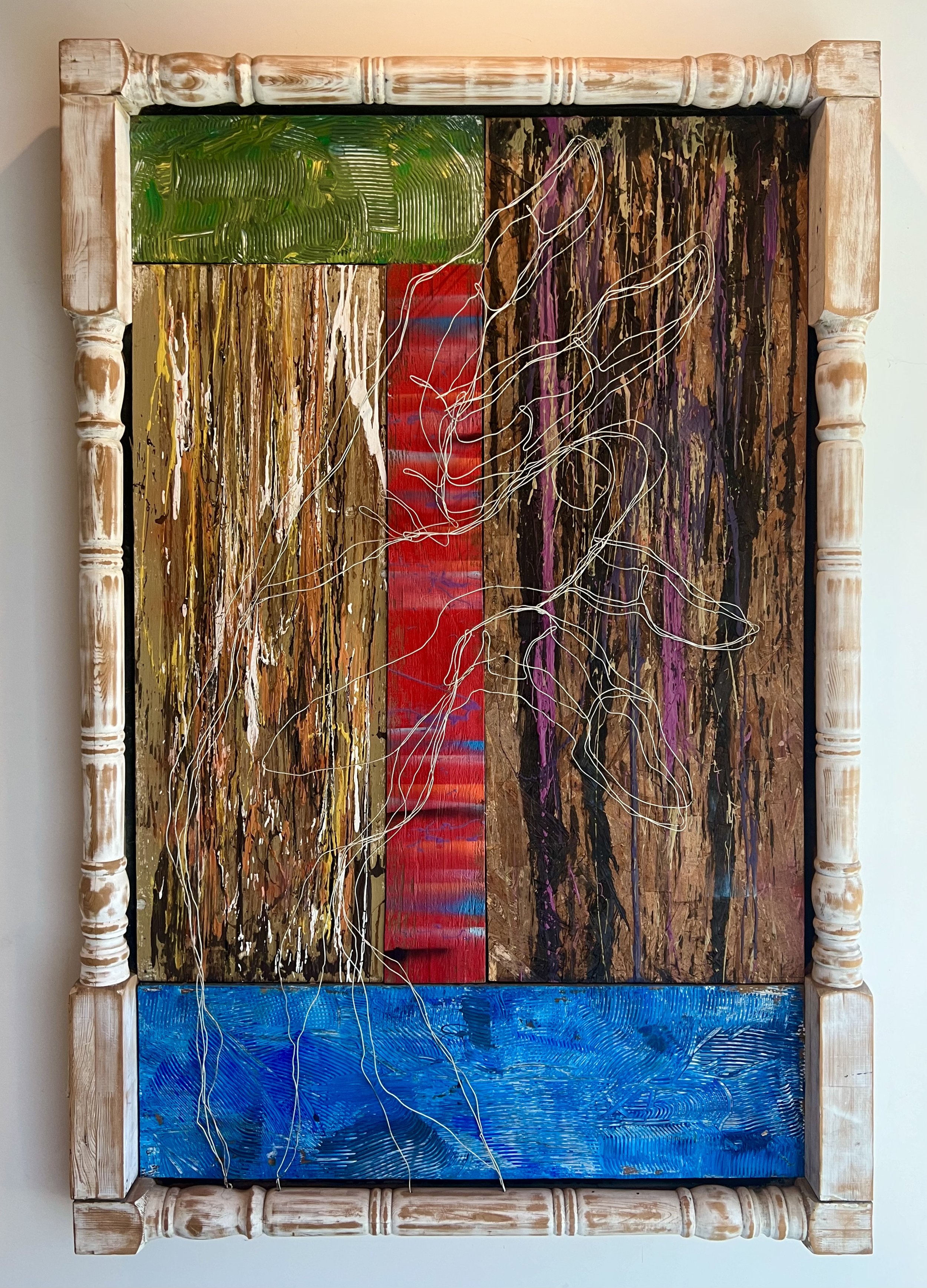 "Touch the Sky • " 54" x 84"