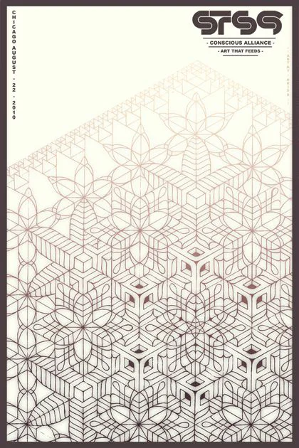 sts9 concert poster - 2010