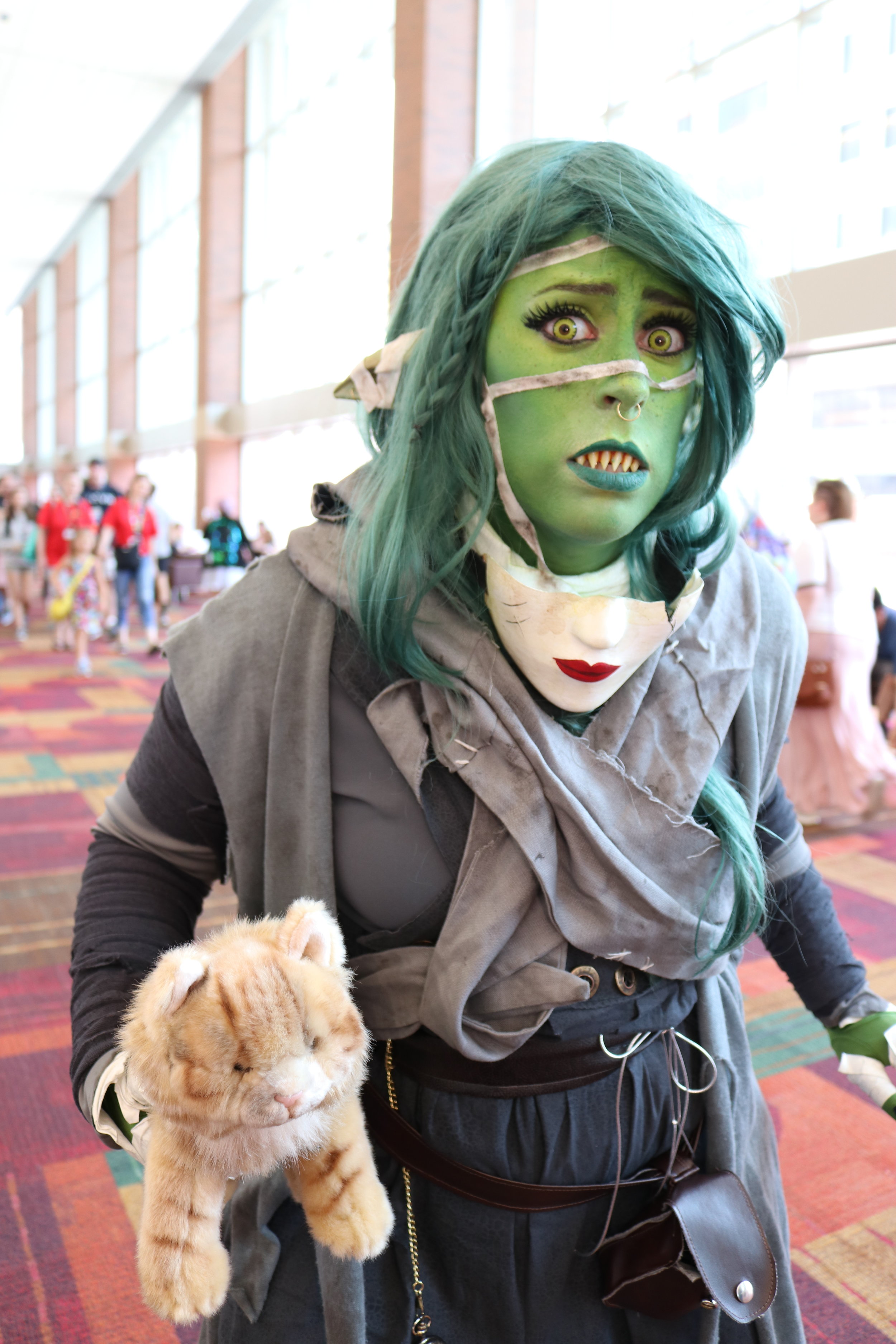 Turnfolio Cosplay as Nott “The Brave” from Critical Role