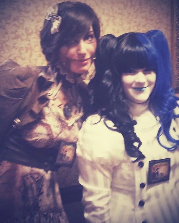 Fellow cosplayers