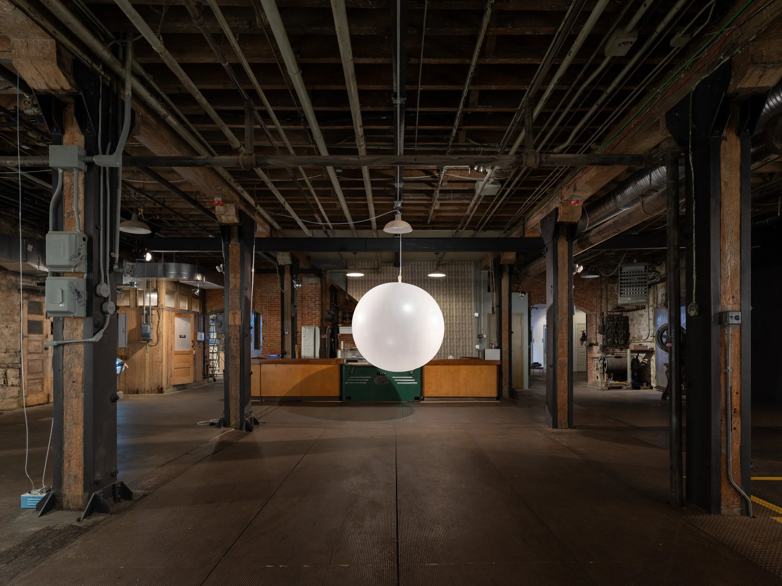  Yuhan Shen,  Weather Balloon  (2026), Documentation by farfar studio. 